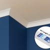 SuperCove Lightweight Coving – 4m Length (Pack of 6, Covers 24m)